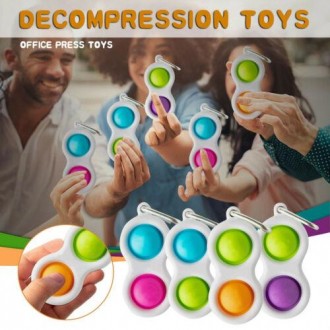 Іграшки для зняття стресу і відпочинку для дорослих і дітей. Просто і яскраво, х. . фото 5