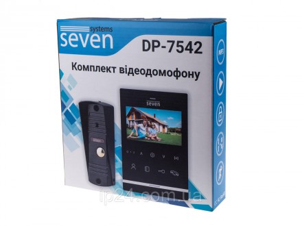 Основні принципи роботи відеодомофону з викличною панелью SEVEN DP–7542 Kit blac. . фото 6