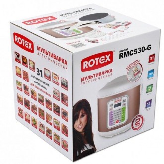 Мультиварка ROTEX RMC530G
Преимущество мультиварки Rotex RMC530-G не только в то. . фото 4