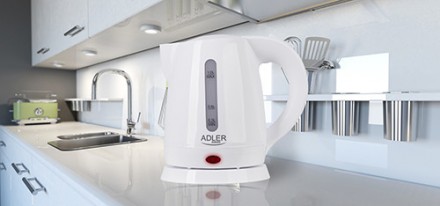 Чайник Adler AD 1272
Эффективный и энергосберегающий чайник, мощностью 1350-1600. . фото 6