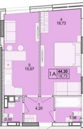 Продаю видову квартиру в новому житловому комплексі в Ірпені,Будинок зданий 2021. Ирпень. фото 4
