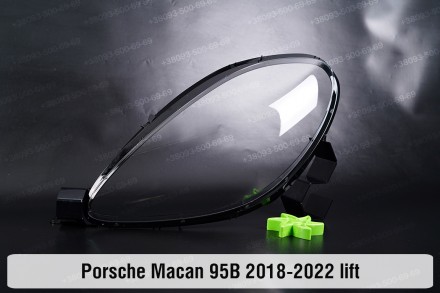 Стекло на фару Porsche Macan 95B (2018-2024) I поколение рестайлинг левое.
В нал. . фото 2