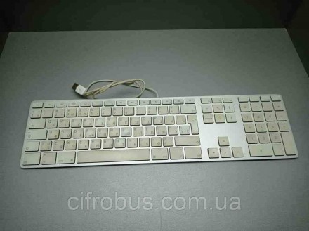 Клавиатура Apple A1243 алюминиевая с числовым блоком
Внимание! Комиссионный това. . фото 2