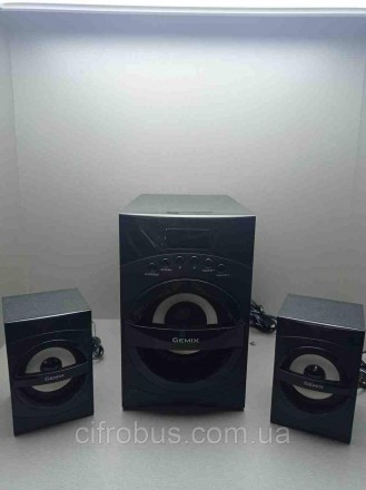 Мультимедійна акустична система Gemix SB-130X з відмінним і насиченим звучанням.. . фото 3