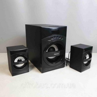 Мультимедийная акустическая система Gemix SB-130X с отменным и насыщенным звучан. . фото 6