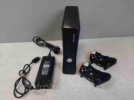 Ігрова приставка Б/У Microsoft Xbox 360 S 120Gb (1439). Київ. фото 1 Ігрова приставка Б/У Microsoft Xbox 360 S 120Gb (1439). Київ. фото 1