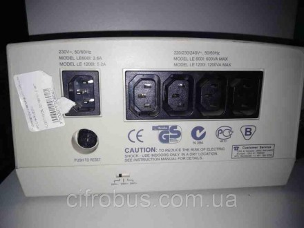 Стабілізатор тиску релівний; потужність: 600 В-А; вхідний тиск: 160-290 В; вихід. . фото 4