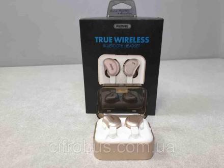 Remax True Earphone TWS-1 - это эргономические наушники типа вкладыши, выполнены. . фото 6