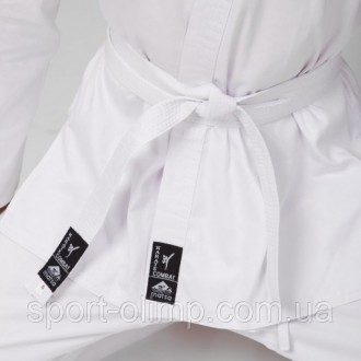Классическое кимоно для каратэ единоборств MATSA Белое (х-б, р-р 5 (180см), вес . . фото 8
