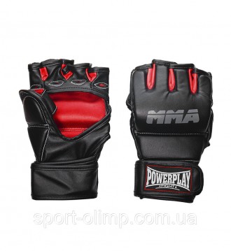 Перчатки для MMA PowerPlay 3053 черно-красные L/XL
Назначение: для тренировок по. . фото 5