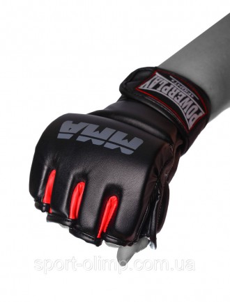 Перчатки для MMA PowerPlay 3053 черно-красные L/XL
Назначение: для тренировок по. . фото 3