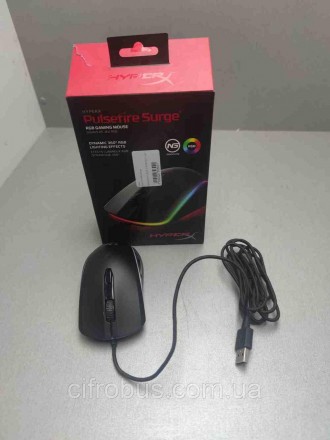 Kingston HyperX Pulsefire Surge — ігрова миша, яка поєднує в собі точний сенсор,. . фото 2