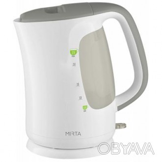 Электрический чайник Mirta KT-1025 выполнен в стильном современном дизайне по пе. . фото 1