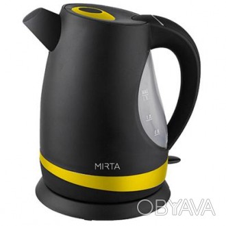 Электрический чайник Mirta KT-1035, выполненный в стиле Hi tech, отличается стро. . фото 1