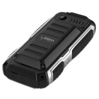 Мобильный телефон Sigma PT68(4400mAh) Black (4827798855515) — это надежный защищ. . фото 7