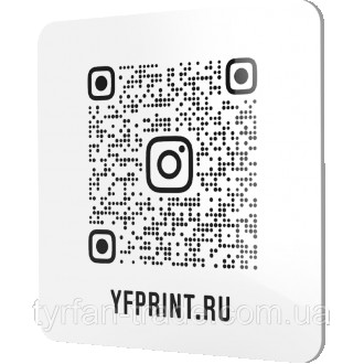 Металевий QR-код для барів, клубів, ресторанів і кафе розмір 300х300 липка основ. . фото 4