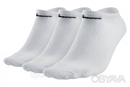 Мужские носки Nike Jordan Jumpman Quarter 3-pack white &mdash, SX5544-100 будут . . фото 1