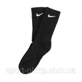 Носки Nike Everyday Cushion Ankle 3-pack black &mdash, SX7667-010 выготовлены с . . фото 4