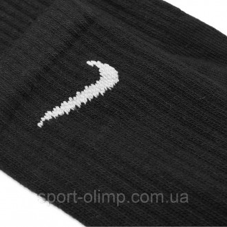 Носки Nike Everyday Cushion Ankle 3-pack black &mdash, SX7667-010 выготовлены с . . фото 5