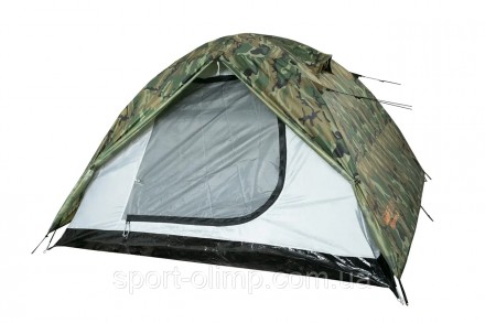 Двухместная палатка Tramp Lite Hunter2
камуфляжной расцветки с двумя входами для. . фото 4