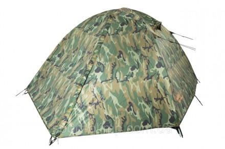 Двухместная палатка Tramp Lite Hunter2
камуфляжной расцветки с двумя входами для. . фото 6