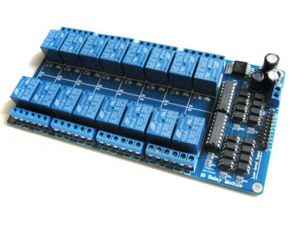 16 - канальний модуль реле 12V для Arduino PIC ARM. Рівне. фото 1 16 - канальний модуль реле 12V для Arduino PIC ARM. Рівне. фото 1