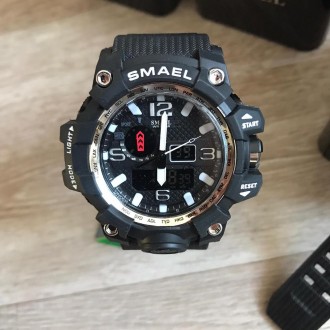 
Мужские спортивные часы SMAEL
 Характеристики:
Материал корпуса - метал+пластик. . фото 5