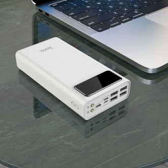 
Описание УМБ портативного зарядного Power Bank HOCO General J65 30000mAh, 4USB,. . фото 6