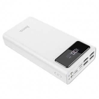 
Описание УМБ портативного зарядного Power Bank HOCO General J65 30000mAh, 4USB,. . фото 3