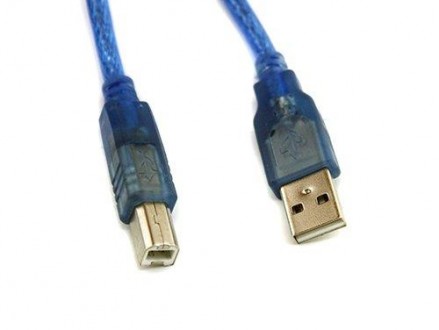 Описание Кабеля USB 2.0 AM-BM для принтера, сканера, 9 м
Кабель длиной 9 м, имее. . фото 2