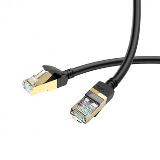 Описание Кабеля сетевого HOCO LAN RJ45 Level pure copper gigabit ethernet cable . . фото 3