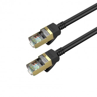 Описание Кабеля сетевого HOCO LAN RJ45 Level pure copper gigabit ethernet cable . . фото 4