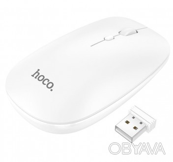 
Описание Мышки беспроводной HOCO Art dual-mode GM15 2.4G Bluetooth, белой
Мышка. . фото 1