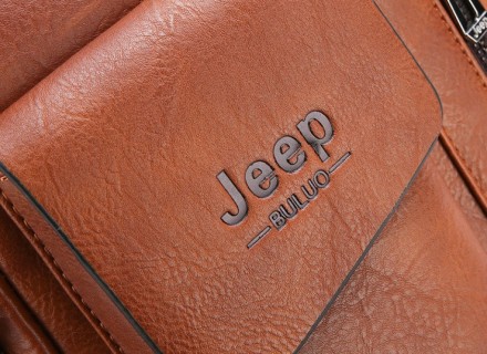 Небольшая мужская сумка планшетка Jeep полевая | Качественная городская сумка дл. . фото 3