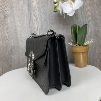 
Модная женская мини сумочка клатч на цепочке в стиле Гучи, маленькая сумка на п. . фото 4