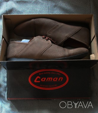 Нові туфлі бренда "Caman" 45 розміру, йдуть в фірмовій коробці що на ф. . фото 1