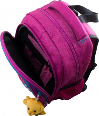 Форма:
Детский рюкзак.
Отделения:
В рюкзаке два основных отделения и карман-орга. . фото 6