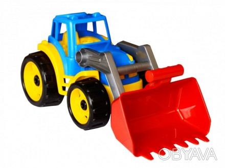 Маленький весёлый трактор - интересная игрушка для малышей.. . фото 1