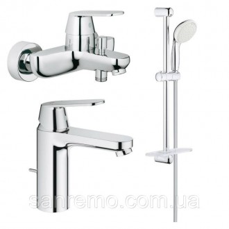Набор смесителей Grohe Eurosmart M-Size 126112M. Харьков. фото 1 Набор смесителей Grohe Eurosmart M-Size 126112M. Харьков. фото 1