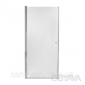 Душевая дверь в нишу Qtap Presto CRM208.P5 изготовлена из высокопрочного стекла . . фото 1