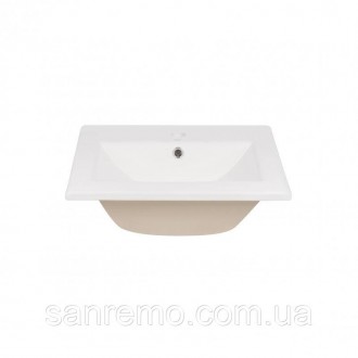 Раковина Qtap Stork QT15116037W изготовлена из качественной керамики белого цвет. . фото 4