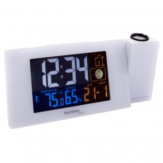 Проекційний годинник з будильником Technoline WT537 White крім своєї основної фу. . фото 2