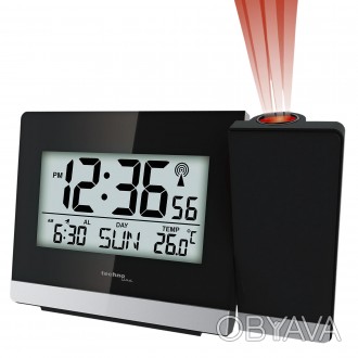 Проекційний годинник з будильником Technoline WT536 дозволяє не лише змінити кут. . фото 1