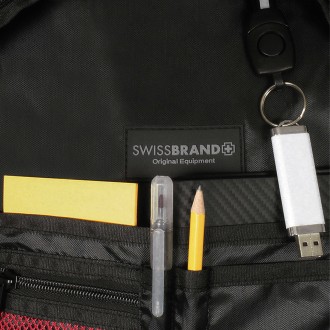 Один з небагатьох в асортименті виробника, рюкзак Swissbrand Ribe 20 оснащений U. . фото 7