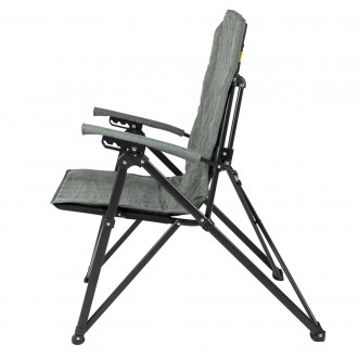Маючи чотири рівні нахилу спинки, крісло Bo-Camp Stanwix буде дуже зручним як дл. . фото 7