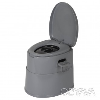 Переносний біотуалет Bo-Camp Portable Toilet Comfort 7 Liters Grey практичний та. . фото 1