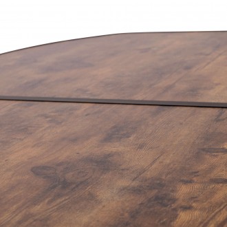 Овальний алюмінієвий стіл Bo-Camp Woodbine Oval 150x80 cm дуже зручний в експлуа. . фото 6