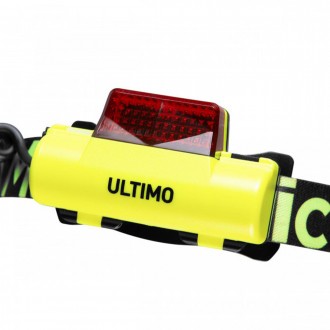 Налобний ліхтар Mactronic Ultimo (300 Lm) Cool/Red USB Rechargeable Helmet Kit -. . фото 5