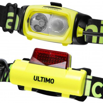 Налобний ліхтар Mactronic Ultimo (300 Lm) Cool/Red USB Rechargeable Helmet Kit -. . фото 8