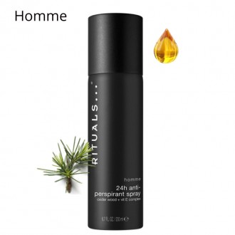 Rituals Дезодорант-антиспирант спрей Homme, Ritual of Anti-perspirant Spray Homm. Киев. фото 1 Rituals Дезодорант-антиспирант спрей Homme, Ritual of Anti-perspirant Spray Homm. Киев. фото 1